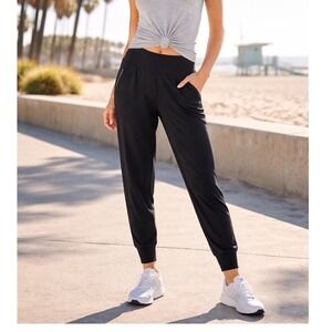 Athleta Venice Jogger Pants Athletic‎ Womens Size XS Black Pockets